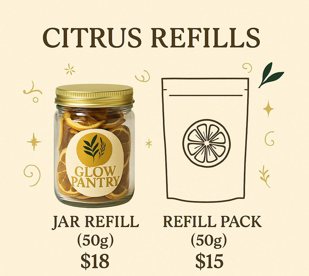 Citrus Zest Medley - Dried Fruit Jar image 1