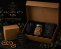 Glow Pantry Archivist’s Box featuring a handcrafted candle, dried citrus jar and curated mystery discoveries from the Rare Light Discovery Collection.